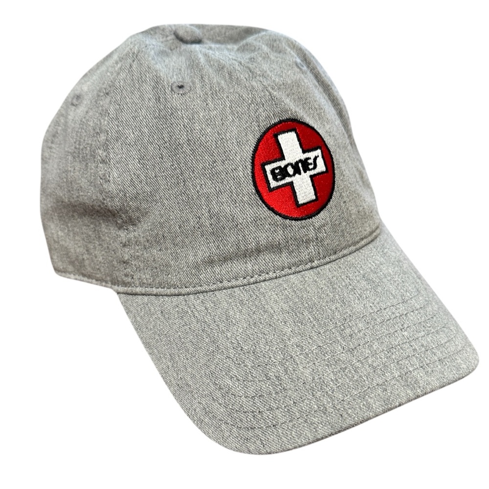 Bones Bearings Swiss Gray Logo Cap